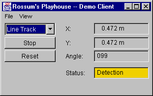 Simple Control Panel for Demo Application